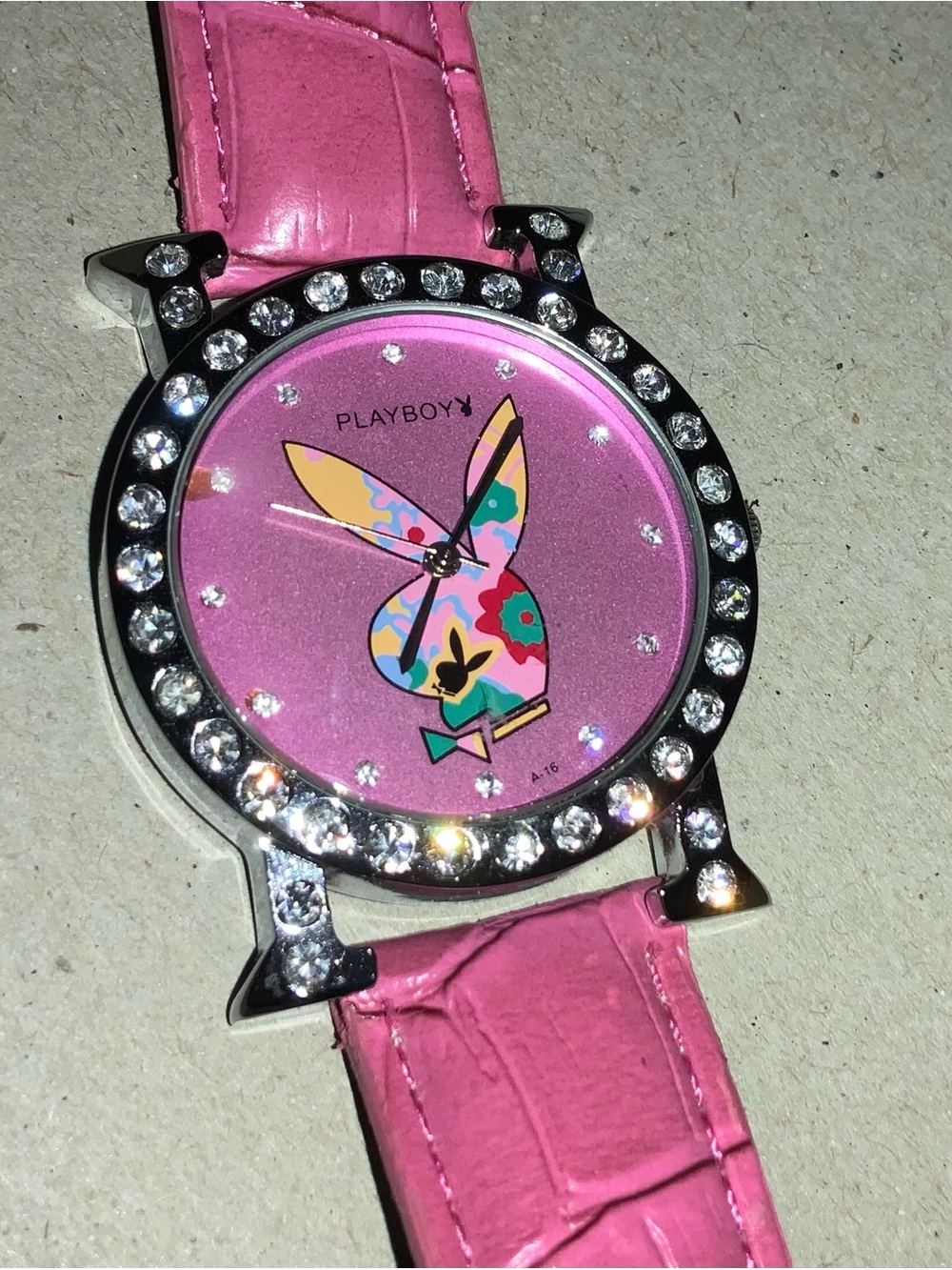 Playboy Y2k Hot Pink Bunny Watch